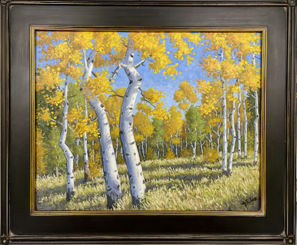 Click to view detail for Autumn Gold 20x16 $1400